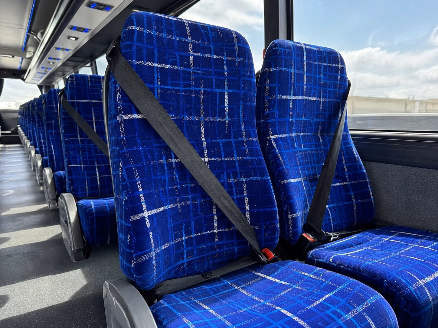 napa charter bus interior gallery
